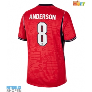 Billiga England Elliot Anderson #8 Bortatröja VM 2026 Kortärmad